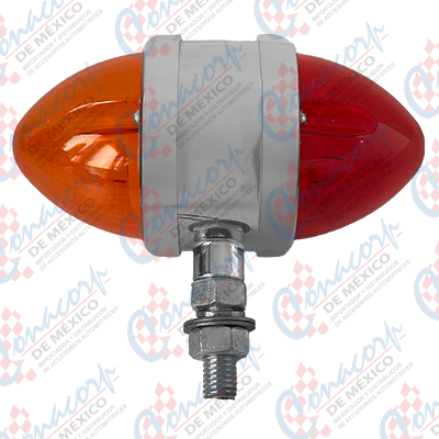 Plafón LED Visor Dual Watermelon (Rojo / Ámbar) con 3 Funciones